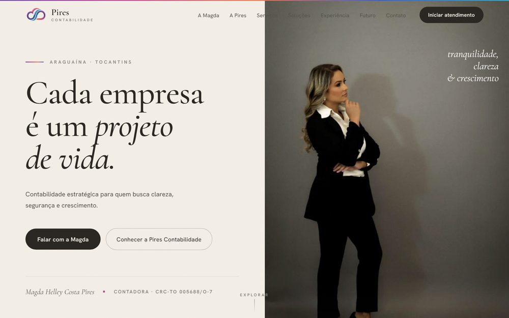 Site da Pires Contabilidade